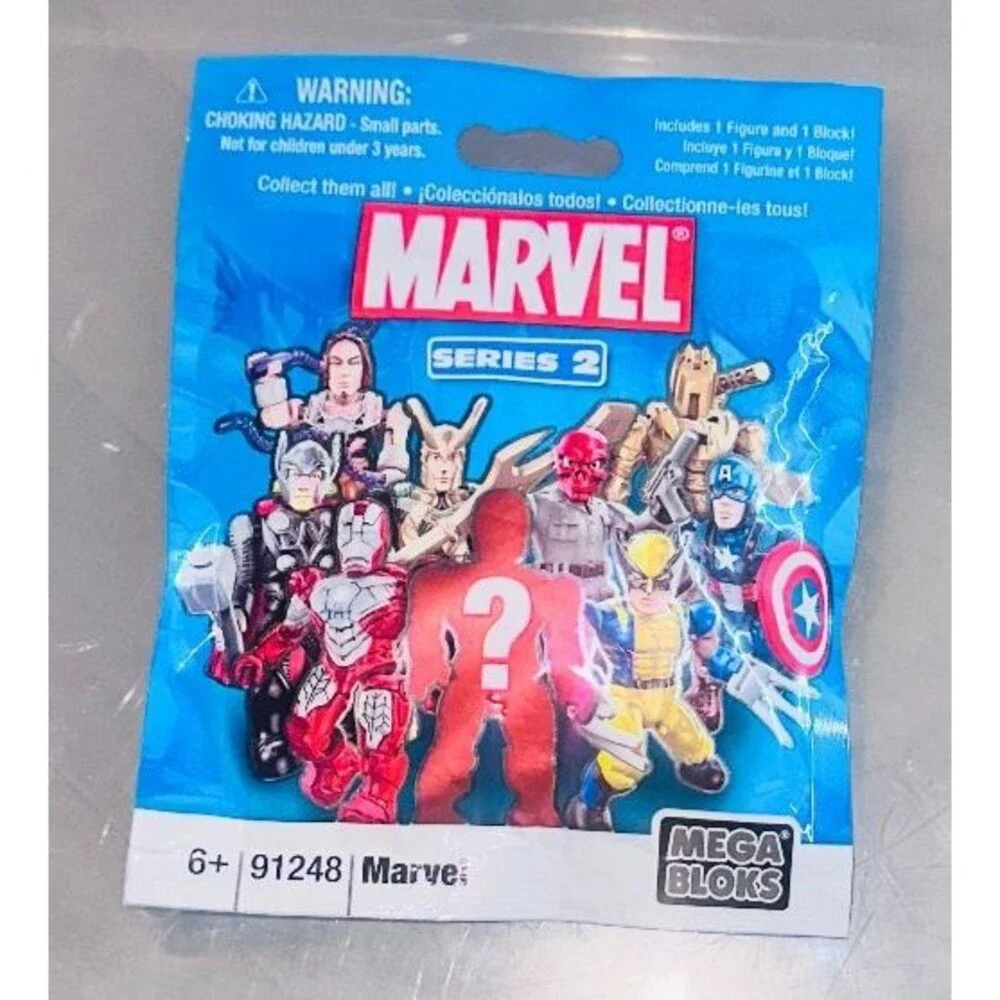 Marvel Mega Bloks Series 2 (Brand NEW) 1  Pack Blind Bag